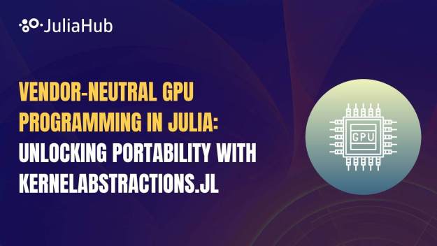 Pemrograman GPU Netral dengan Pemasok di Julia untuk Seluler